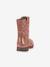 Bottes fille MAXINE TEX Froddo blush+bordeaux 4 - vertbaudet enfant 