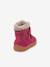 Boots fille MINNI SUEDE Froddo bleu pétrole+fuchsia+vieux rose 9 - vertbaudet enfant 