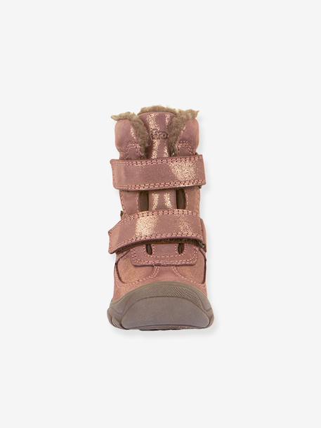 Boots garçon LINZ WOOL TEX HIGH Froddo bleu+bleu nuit+blush 18 - vertbaudet enfant 