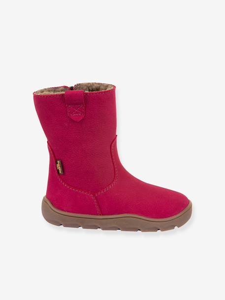 Bottes pieds nus pour filles BAREFOOT ZERU TEX Froddo blush+fuchsia 9 - vertbaudet enfant 