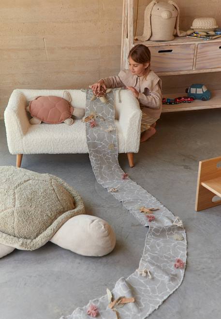 Peluche en coton ride & roll Bleu sauge, olive, toffee, naturel 3 - vertbaudet enfant 