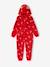 Combinaison de nuit Noël fille à capuche rouge 4 - vertbaudet enfant 