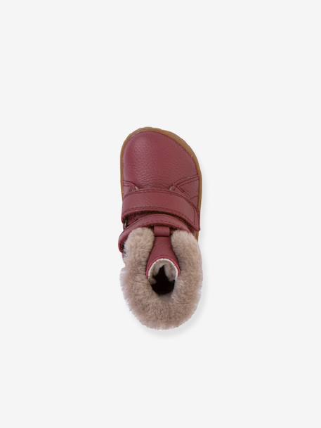 Bottes pieds nus enfants BAREFOOT FURRY Froddo bleu nuit+bordeaux 5 - vertbaudet enfant 