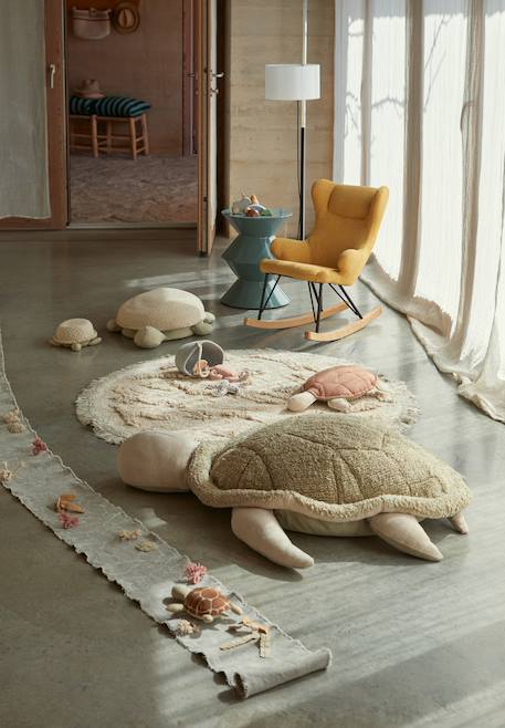 Peluche en coton ride & roll Bleu sauge, olive, toffee, naturel 6 - vertbaudet enfant 