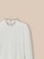 Sous-pull en coton biologique - collection junior Ecru 2 - vertbaudet enfant 