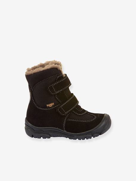 Boots enfants LINZ WOOL TEX HIGH Froddo bleu nuit+bordeaux+noir+olive 14 - vertbaudet enfant 