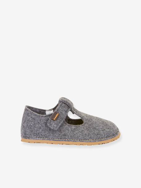 Chaussons pieds nus enfants FLEXY WOOLY BAREFOOT Froddo bleu jean+bleu nuit+gris chiné+rose chiné 15 - vertbaudet enfant 