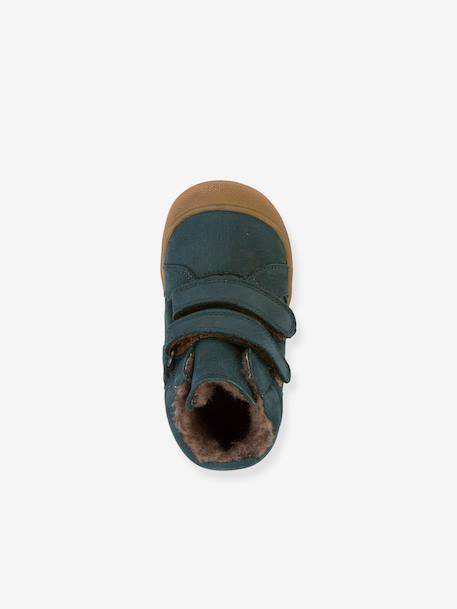Boots enfants OLLIE WOOL TEX Froddo bleu nuit+bleu pétrole+caramel 10 - vertbaudet enfant 