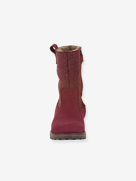 Bottes fille MAXINE TEX Froddo blush+bordeaux 14 - vertbaudet enfant 