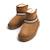 Bottines filles textile sans fermeture- ouverts Brown 4 - vertbaudet enfant 