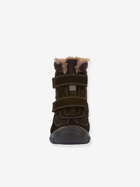 Boots enfants LINZ WOOL TEX HIGH Froddo bleu nuit+bordeaux+noir+olive 18 - vertbaudet enfant 