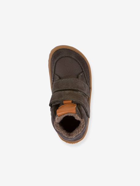 Bottes pieds nus enfants BAREFOOT TEX WOOL Froddo bleu+gris ardoise 10 - vertbaudet enfant 