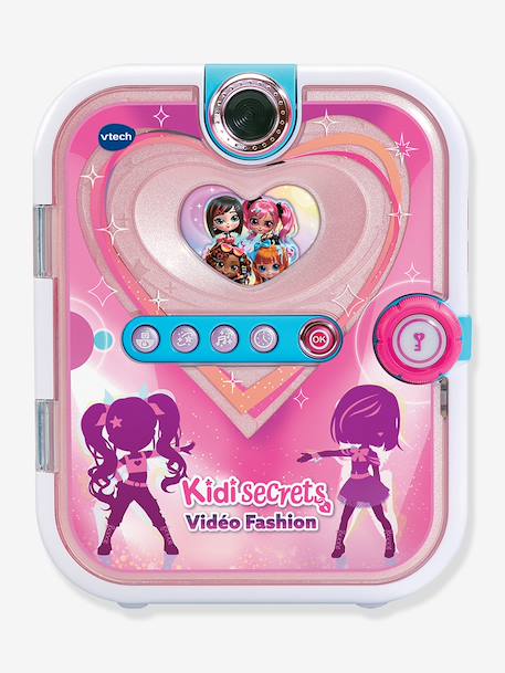 Journal intime vidéo KidiSecrets rose 1 - vertbaudet enfant 