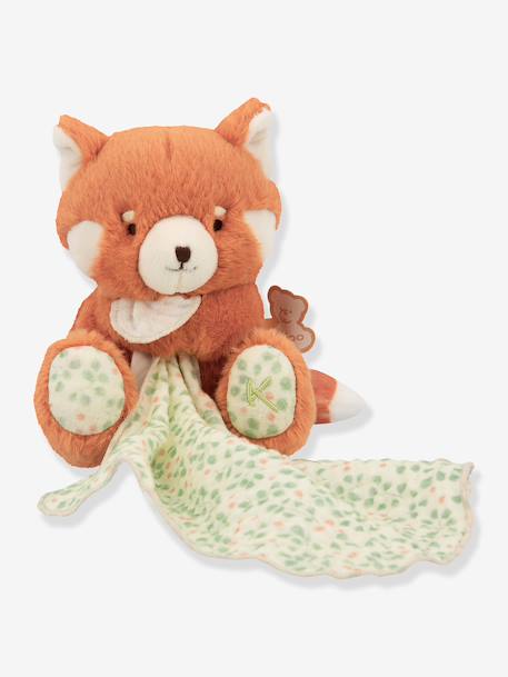 Doudou panda roux orange 1 - vertbaudet enfant 