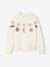 Pull de Noël fille manches longues écru 3 - vertbaudet enfant 