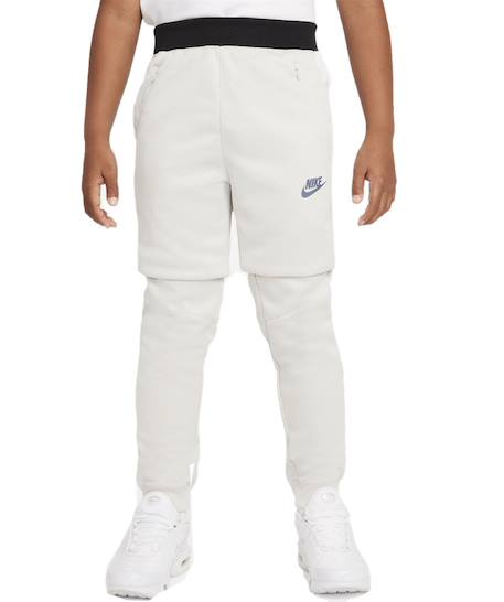 Pantalon de survêtement garçon Beige, noir+Noir foncé 2 - vertbaudet enfant 