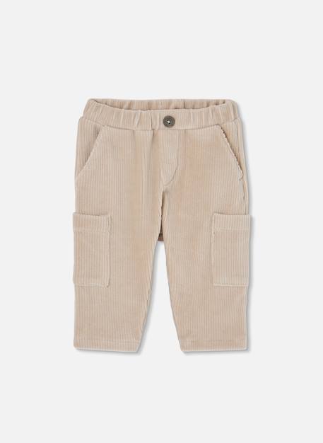 Ensemble bébé garçon en maille imprimé hérissons Beige 4 - vertbaudet enfant 