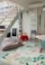 Tapis enfant lavable en coton botanic plants Bleu sauge, bleu vintage+Naturel, vert, moutarde, terracotta+Olive, rose, châtaigne, doré, naturel 9 - vertbaudet enfant 
