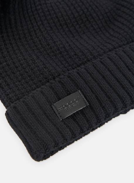 Bonnet avec pompons Noir 2 - vertbaudet enfant 