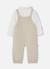 Ensemble bébé garçon en maille avec petit chien Beige 2 - vertbaudet enfant 