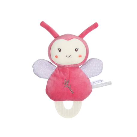 Doudou de dentition coccinelle Rose 1 - vertbaudet enfant 