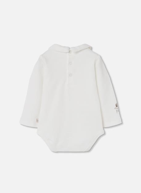 Ensemble bébé garçon en maille avec petit chien Beige 4 - vertbaudet enfant 