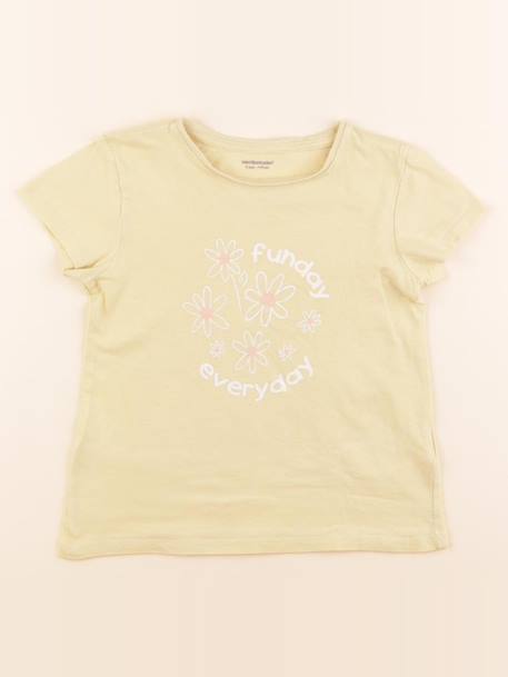 Tee-shirt - 5 ans Jaune 1 - vertbaudet enfant 