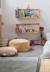 Pouf enfant en coton chill Miel 1 - vertbaudet enfant 