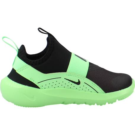 Basket garçon modèle flex runner Noir vert 1 - vertbaudet enfant 