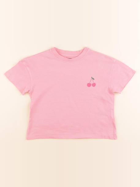 Tee-shirt - 6 ans Rose 1 - vertbaudet enfant 
