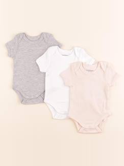 Seconde main-Fille-Body bébé-Lot de 3 bodies en coton - 1 mois