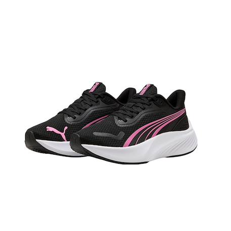 Basket à lacets fille pounce lite jr Noir, rose 3 - vertbaudet enfant 