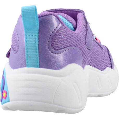 Basket à lacets extensibles fille play scene fun squad – confort et style Violet 3 - vertbaudet enfant 