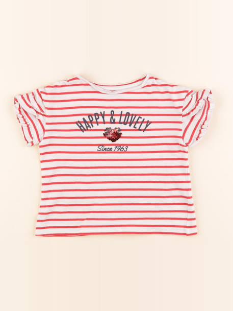 Tee-shirt - 3 ans Rouge 1 - vertbaudet enfant 