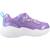 Basket à lacets extensibles fille play scene fun squad – confort et style Violet 1 - vertbaudet enfant 