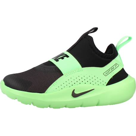 Basket garçon modèle flex runner Noir vert 2 - vertbaudet enfant 