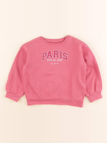 Sweat - 4 ans Rose 1 - vertbaudet enfant 