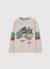 T-shirt garçon coton manches longues Marron 2 - vertbaudet enfant 
