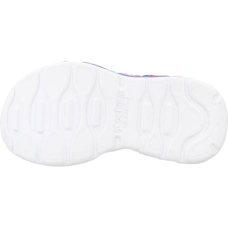 Basket à lacets extensibles fille play scene fun squad – confort et style Violet 6 - vertbaudet enfant 