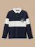 Polo rugby colorblock garçon Marine 1 - vertbaudet enfant 