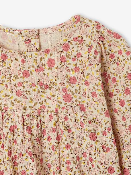 Blouse bébé fille manches longues écru 3 - vertbaudet enfant 