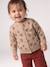 Gilet bébé fille boutonné beige chiné 1 - vertbaudet enfant 