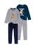Lot de 2 pyjamas garçon velours marine 2 - vertbaudet enfant 