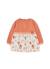 Robe bébé imprimée animaux de la forêt Orange 1 - vertbaudet enfant 