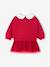 Robe Noël bébé fille bi matière rouge 2 - vertbaudet enfant 
