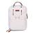 Sac à dos enfant mini club signature Blanc cassé+Marron doux 1 - vertbaudet enfant 