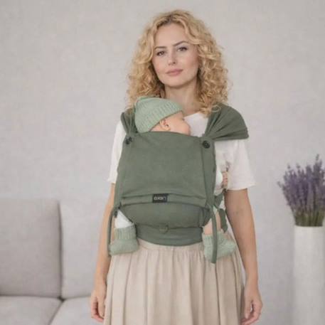 Porte-bébé tiny - juniper Vert 2 - vertbaudet enfant 