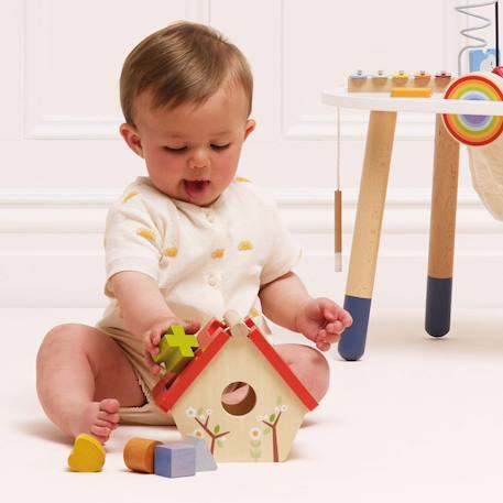 Mon petit nichoir boîte à formes Rouge 4 - vertbaudet enfant 