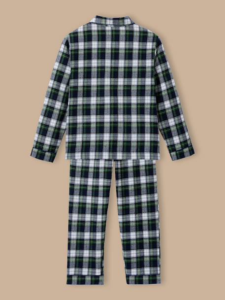 Pyjama garçon à carreaux Carreaux ecossais vert 5 - vertbaudet enfant 