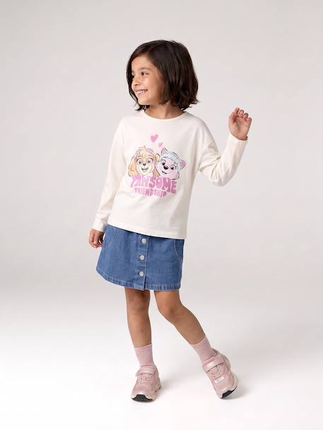 T-shirt manches longues Pat Patrouille fille écru 4 - vertbaudet enfant 